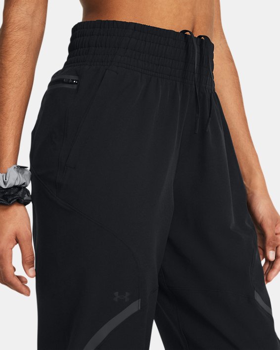 Women's UA Unstoppable Ankle Pants in Black image number 7